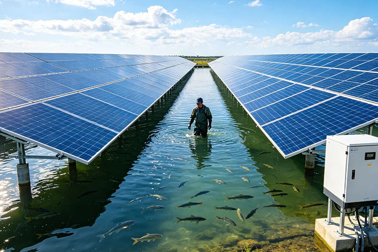 Fishery-solar