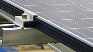 Aluminum Solar End Clamp